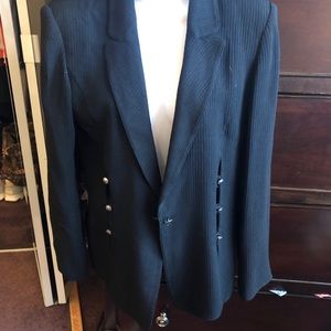 State of Claude Montana black jacket